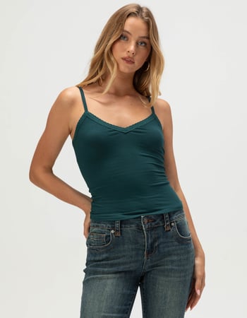 TILLYS Lace Trim Womens Cami Primary Image