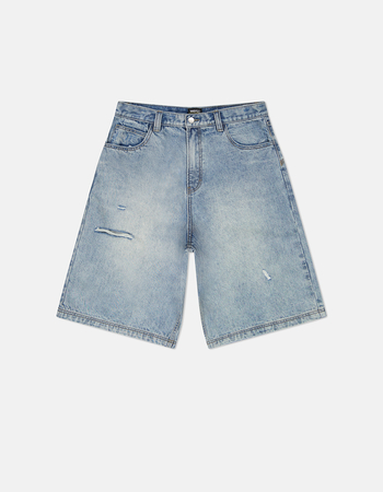 WESC Mens Denim Long Shorts Primary Image