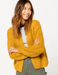 COCO & JAIMESON Mustard Womens Cardigan image number 1