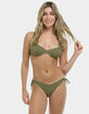 EIDON Leah Tie Side V Bikini Bottoms image number 5