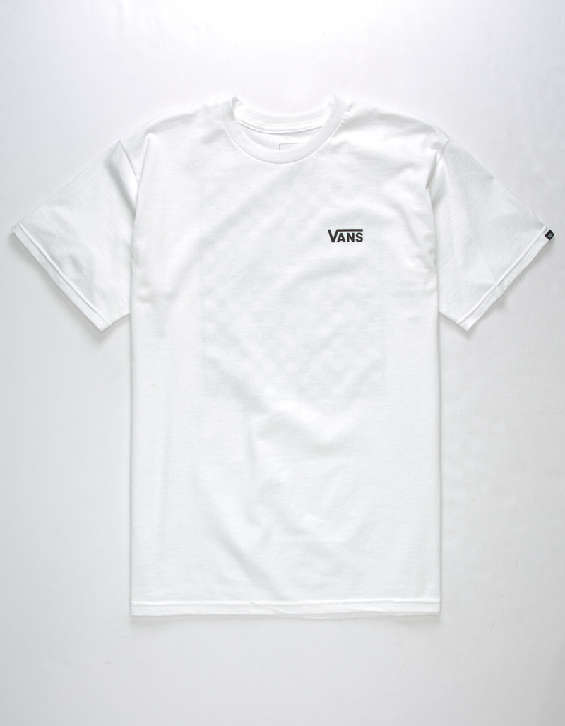 VANS Print Box Checkerboard Mens T-Shirt image number 1