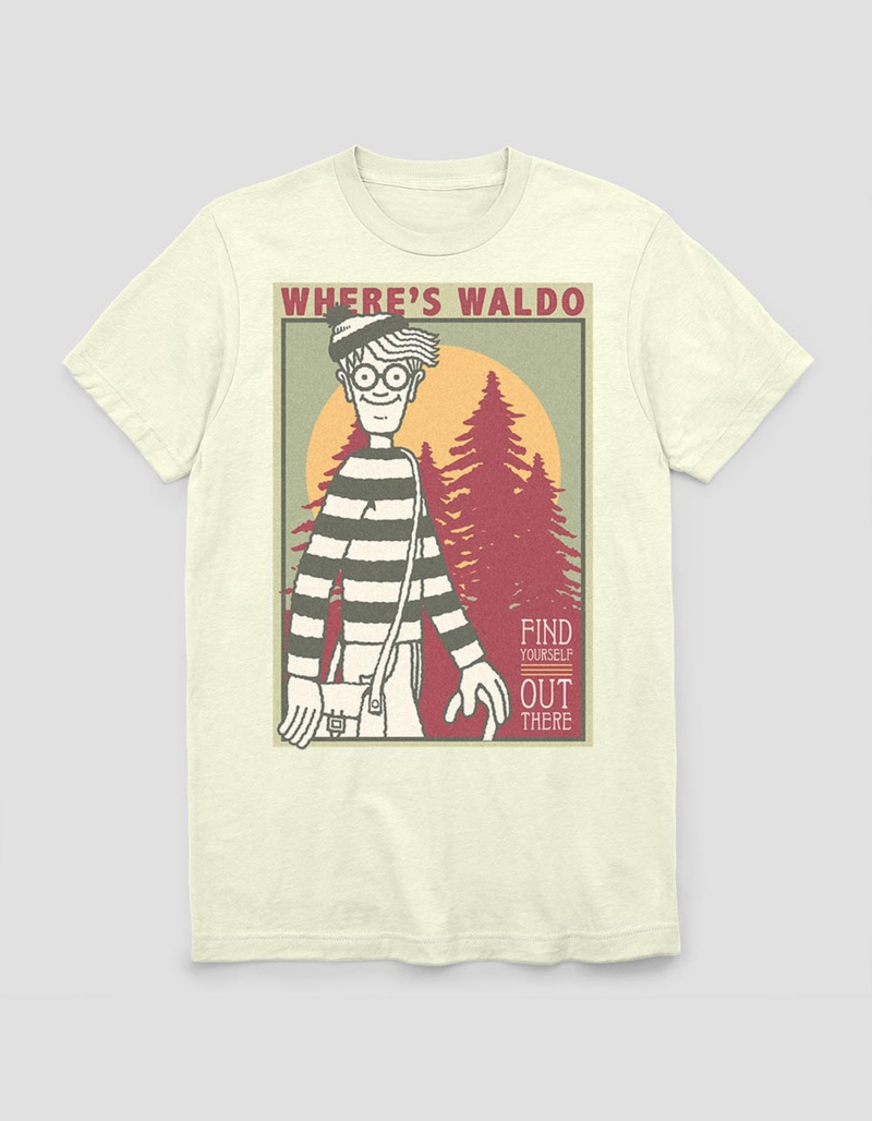 WHERES WALDO Outdoorsy Poster Tee image number 0