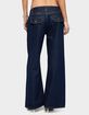 EDIKTED Petite Meredith Low Rise Wide Leg Jeans image number 3