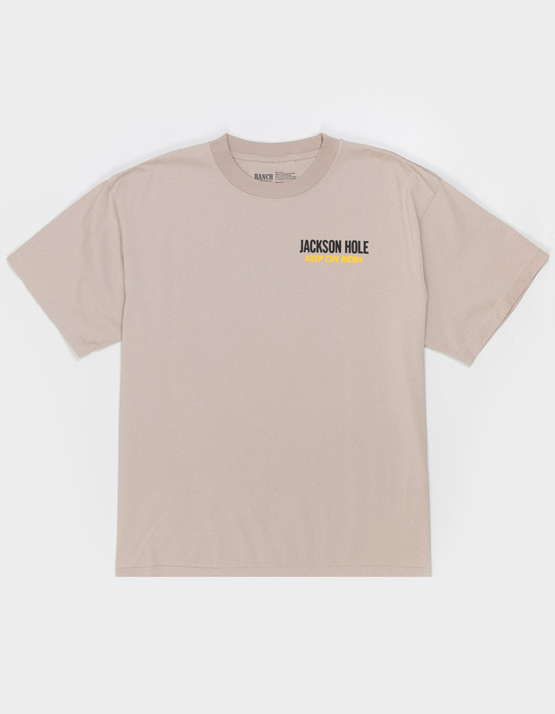 RANCH BY DIAMOND CROSS Scratched Mens Tee image number 1