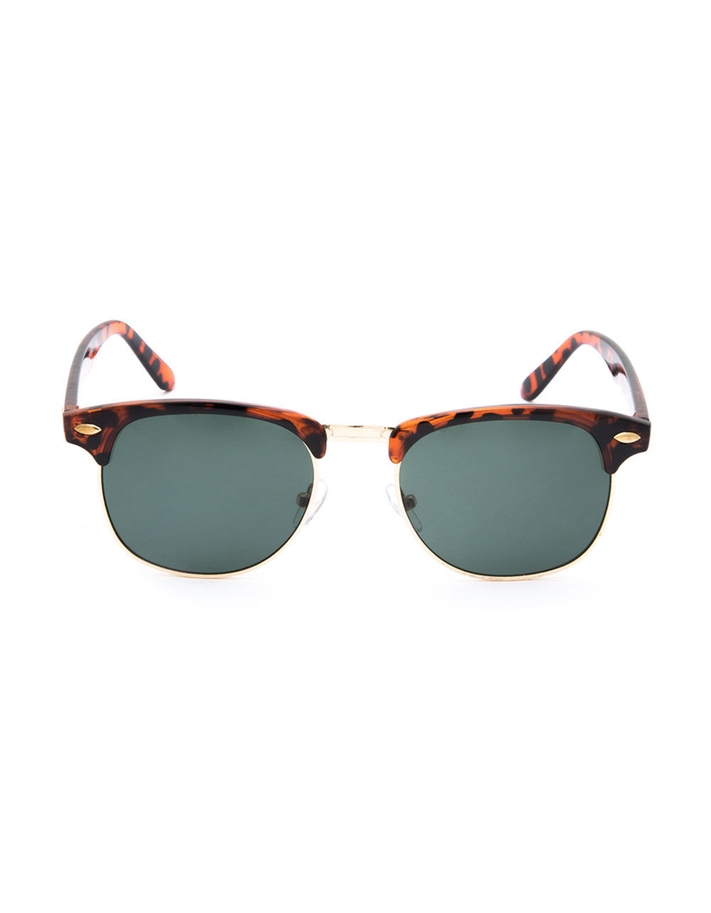 BLUE CROWN Gio Clubmaster Tortoise Kids Sunglasses image number 1