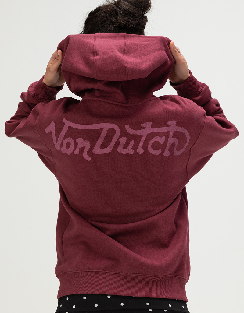 VON DUTCH Logo Womens Hoodie image number 1