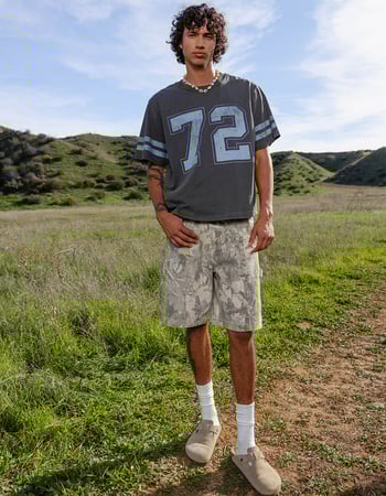 RSQ Mens Loose Twill Carpenter Shorts Primary Image