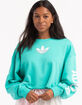 ADIDAS Logo Womens Crewneck Sweatshirt  image number 1