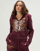 ED HARDY Tigers Womens Zip-Up Hoodie image number 5