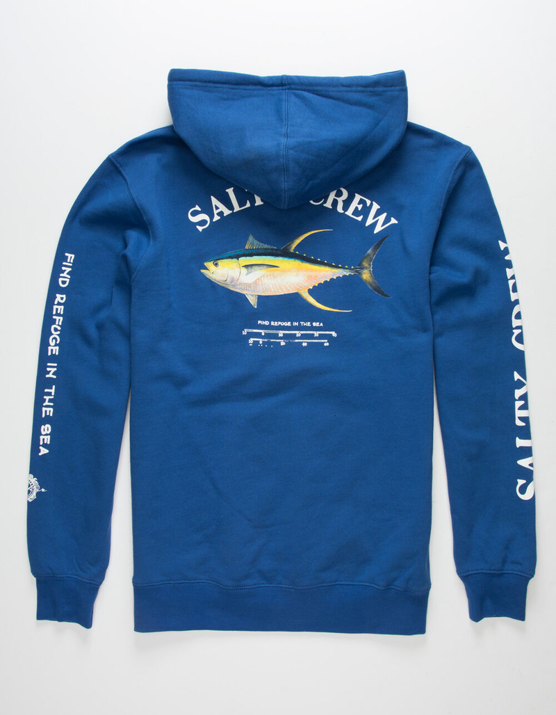 SALTY CREW Ahi Mount Electric Blue Mens Hoodie image number 1