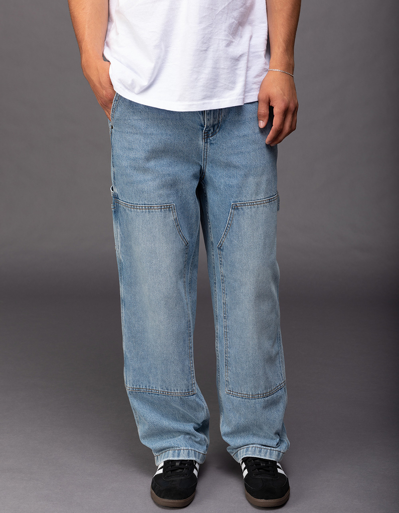 RSQ Mens Loose Utility Jeans MEDIUM WASH Tillys