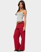EDIKTED Petite Roman Low Rise Slouchy Jeans image number 4