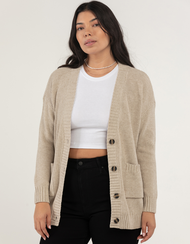 RSQ Womens Oversized Grandpa Cardigan image number 4