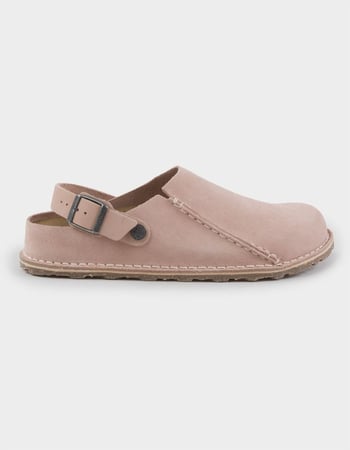 BIRKENSTOCK Lutry Premium Suede Womens Clogs Primary Image