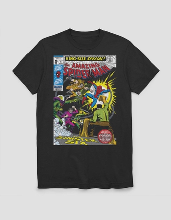 SPIDER-MAN Sinister Six Comic Unisex Tee Primary Image