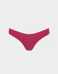 RHYTHM Isla Rib Holiday Womens Cheeky Bikini Bottoms image number 6