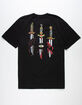 RVCA Frank Knives Mens T-Shirt image number 1