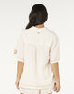 RIP CURL Sunset Luau Embroidered Womens Shirt image number 2