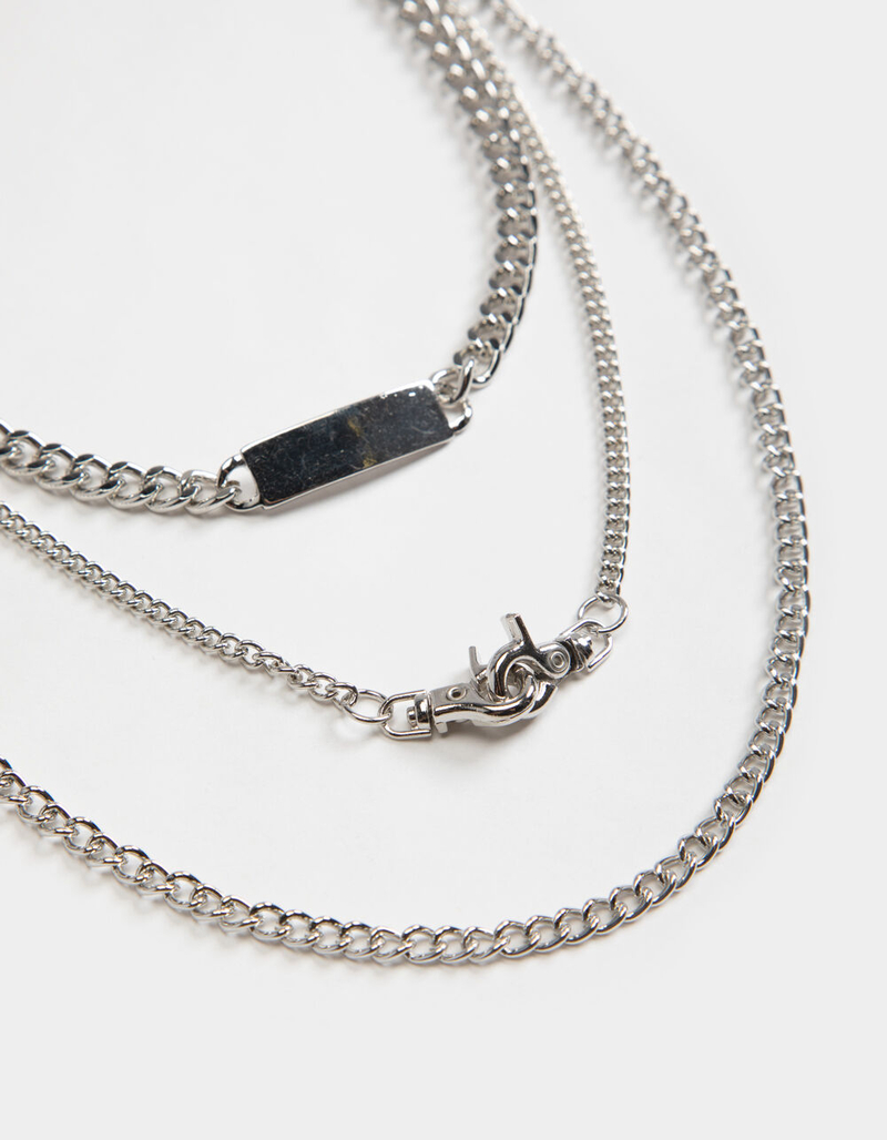 FULL TILT ID Tag & Hook Layered Necklace image number 1