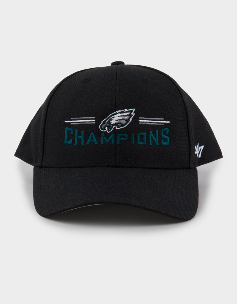 47 BRAND Philadelphia Eagles Superbowl Champions '47 MVP Strapback Hat image number 1