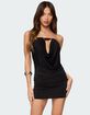 EDIKTED Vera Grommet Draped Mini Dress image number 1