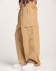 FULL TILT Low Rise Womens Parachute Cargo Pants image number 3