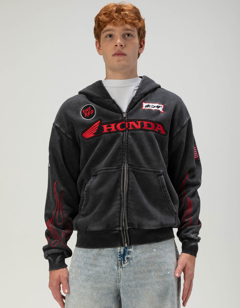 HONDA Daytona Mens Zip-Up Hoodie image number 1