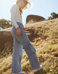 RSQ Womens High Rise Seamed Triple Cargo Pants image number 7