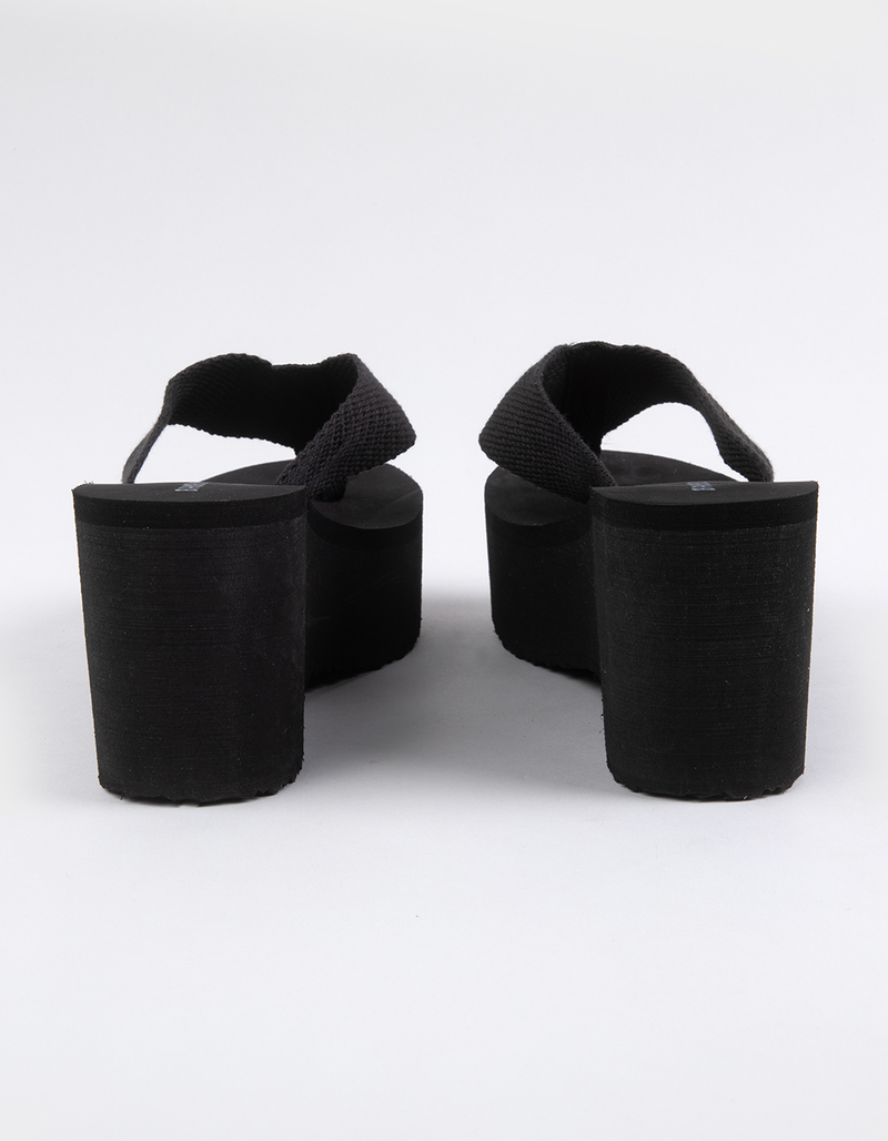 BAMBOO Poolside Womens Platform Sandals image number 3