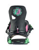 ROME SNOWBOARDS Vice Mens Black & Mint Bindings image number 4