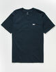 OBEY Transit Mens Navy T-Shirt image number 2