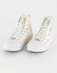 CONVERSE Chuck Taylor All Star Lift Platform Floral Embroidery Womens High Top Shoes image number 1