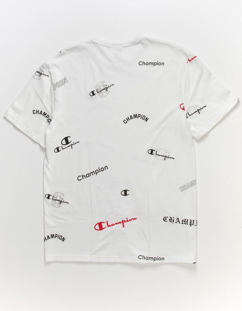 CHAMPION Heritage Multi Logo Mens Tee image number 1