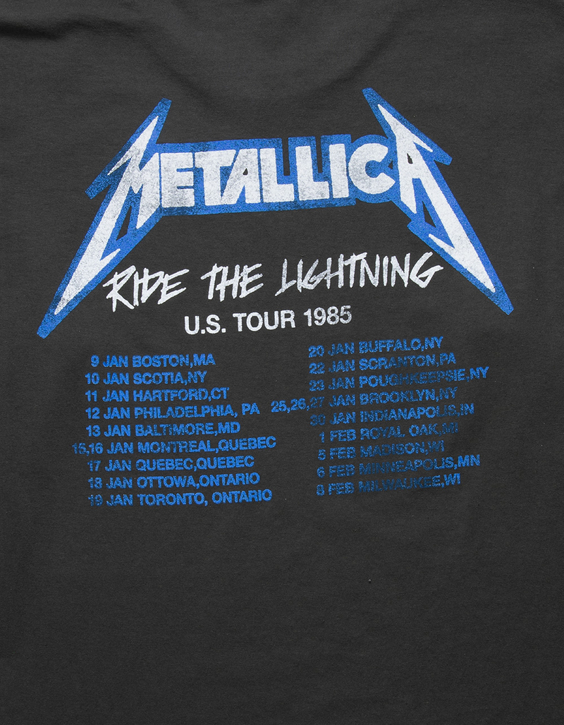 METALLICA Tour Mens Long Sleeve Tee image number 2