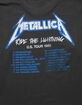 METALLICA Tour Mens Long Sleeve Tee image number 3
