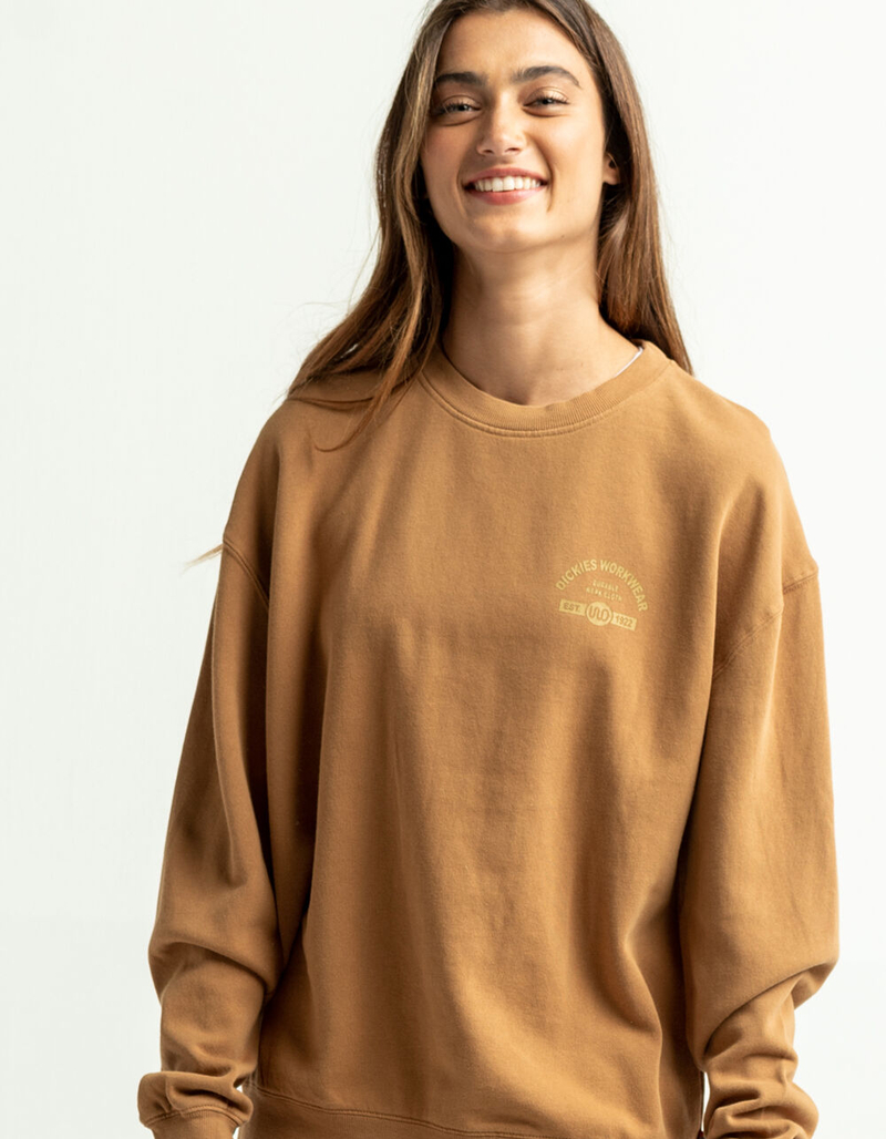 DICKIES Oversized Womens Crew Sweatshirt image number 0