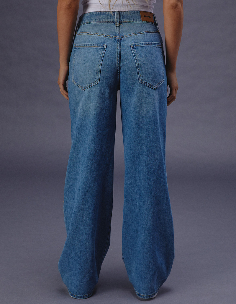 RSQ Womens High Rise Baggy Jeans image number 3