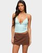 EDIKTED Alitah Bead Textured Tank Top image number 1