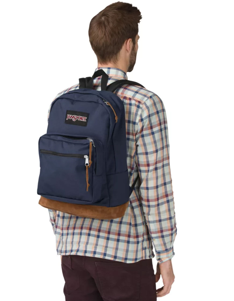 JANSPORT Right Pack Navy Backpack image number 4