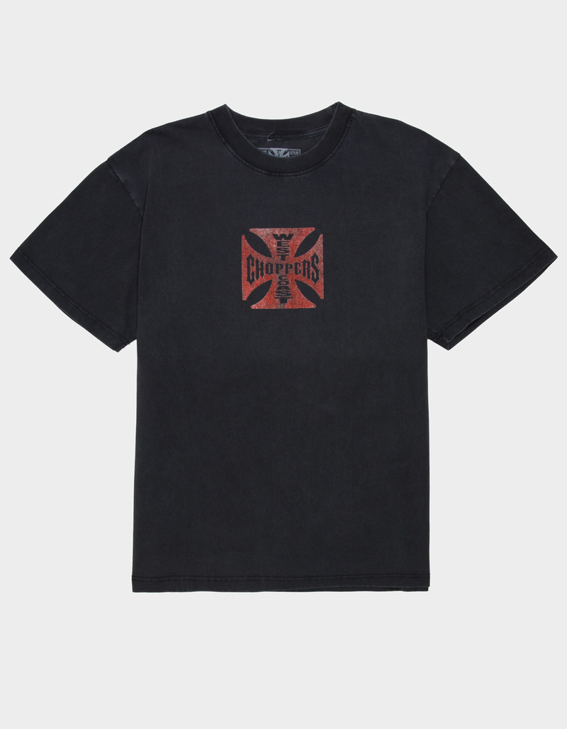 WEST COAST CHOPPERS Script Mens Tee image number 1