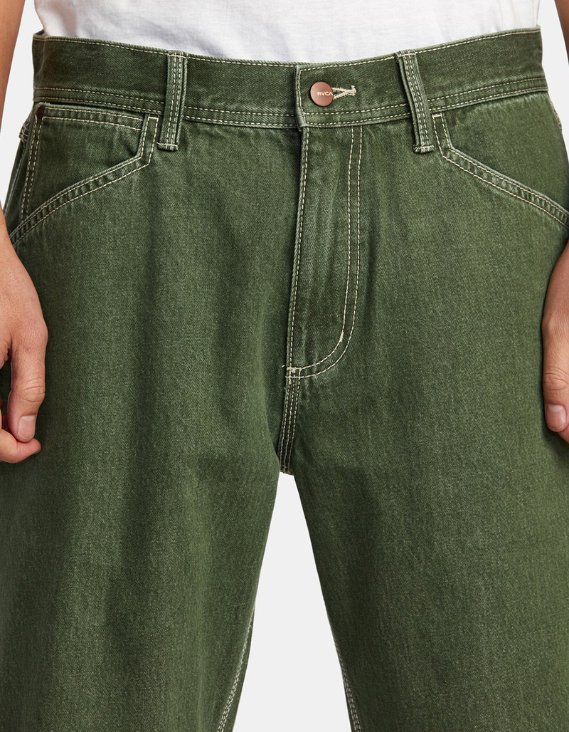 RVCA Chainmail Mens Denim Shorts image number 6