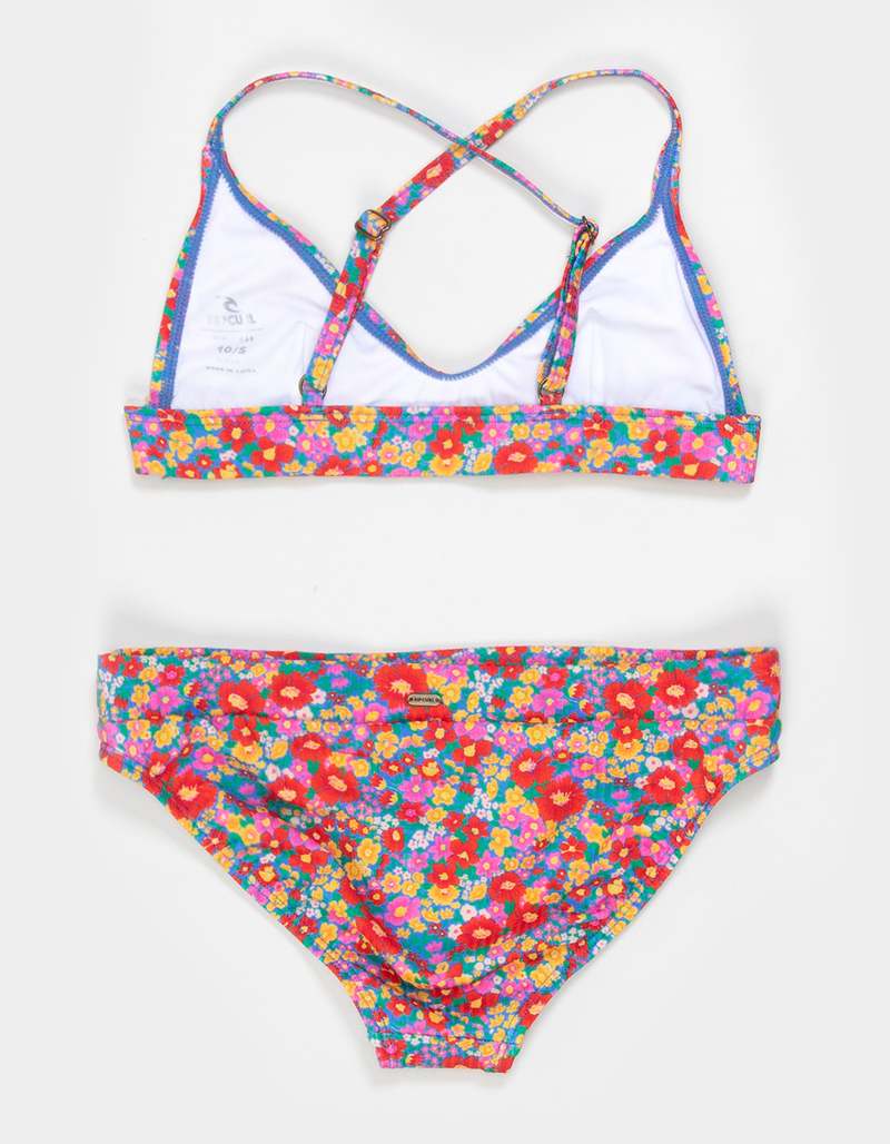 RIP CURL Las Dalias Girls Bralette Bikini Set image number 1