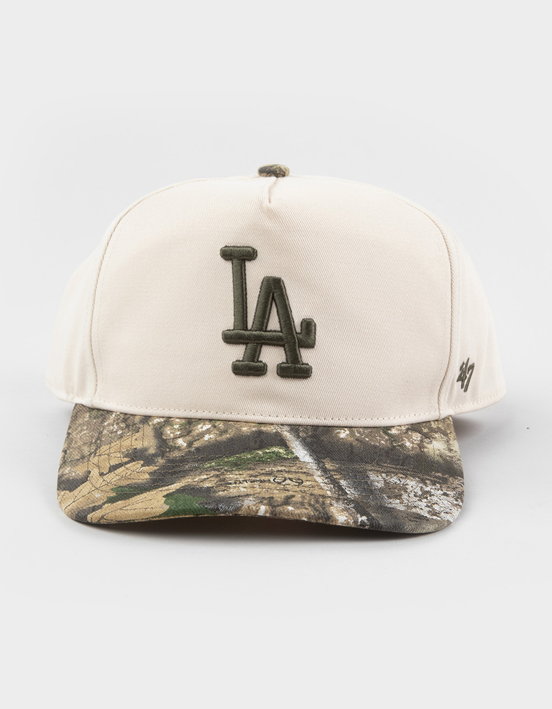 47 BRAND Los Angeles Dodgers Realtree Visor '47 Hitch Snapback Hat image number 1