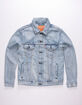 LEVI'S Super Trucker Light Wash Mens Denim Jacket image number 1