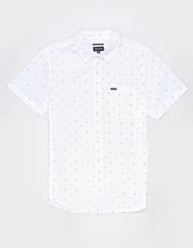 BRIXTON Charter Print Mens Button Up Shirt image number 0