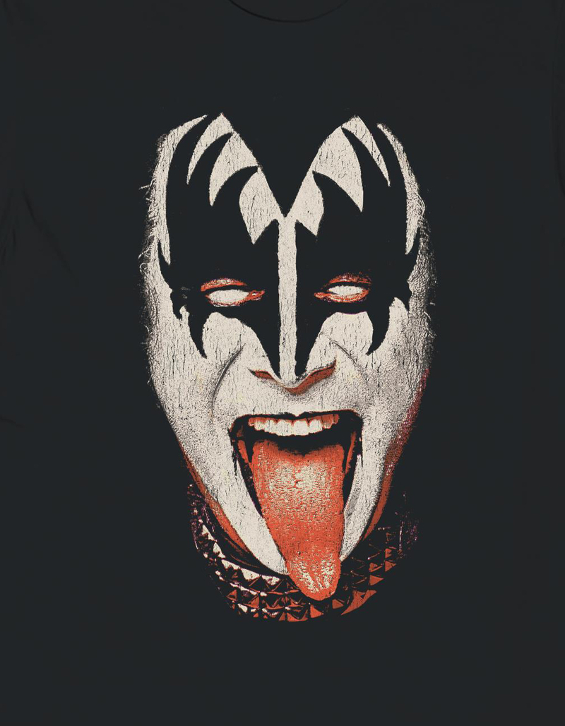 KISS Tongue Face Unisex Tee image number 1