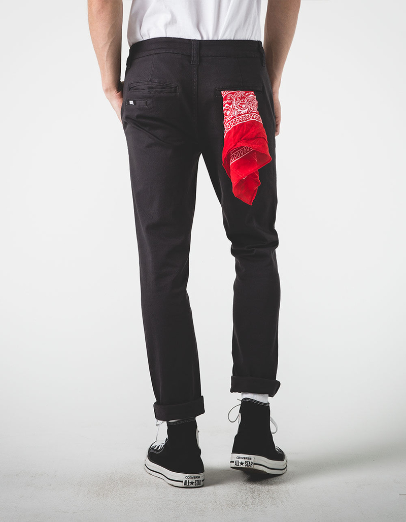 RSQ Seattle Mens Skinny Taper Stretch Chino Pants image number 2