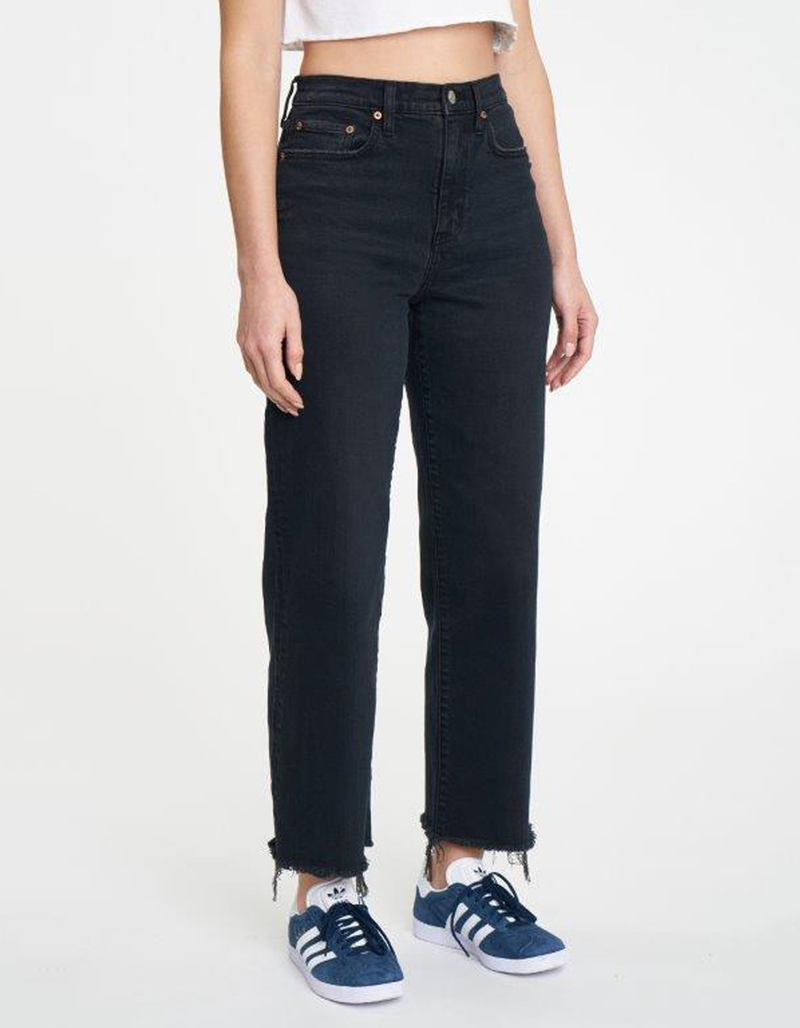 DAZE Pleaser Womens Wide Leg Jeans image number 8