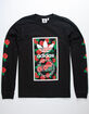 ADIDAS Rose Box Logo Black Mens T-Shirt image number 1