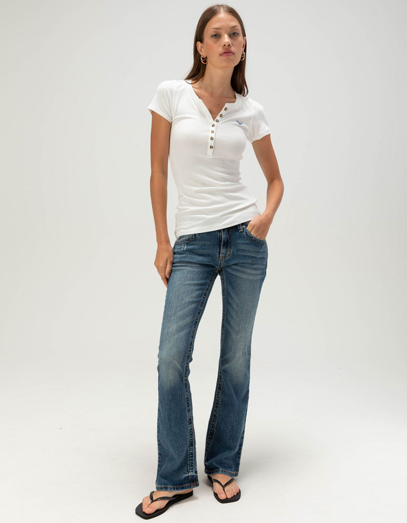 ROXY Hillside Womens Henley Top image number 1